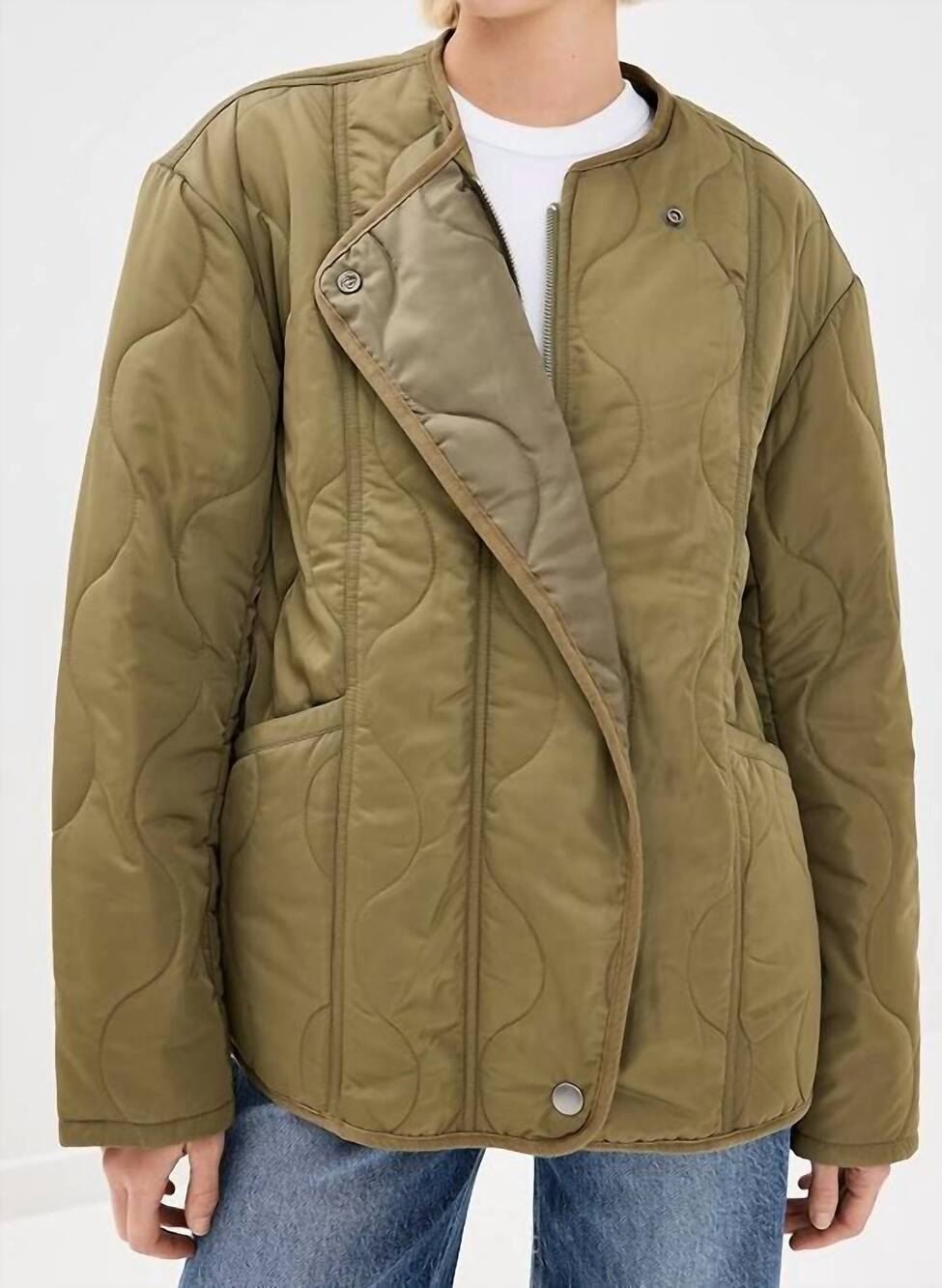 NEW PISTOLA elva onion stitch puffer jacket in admiral